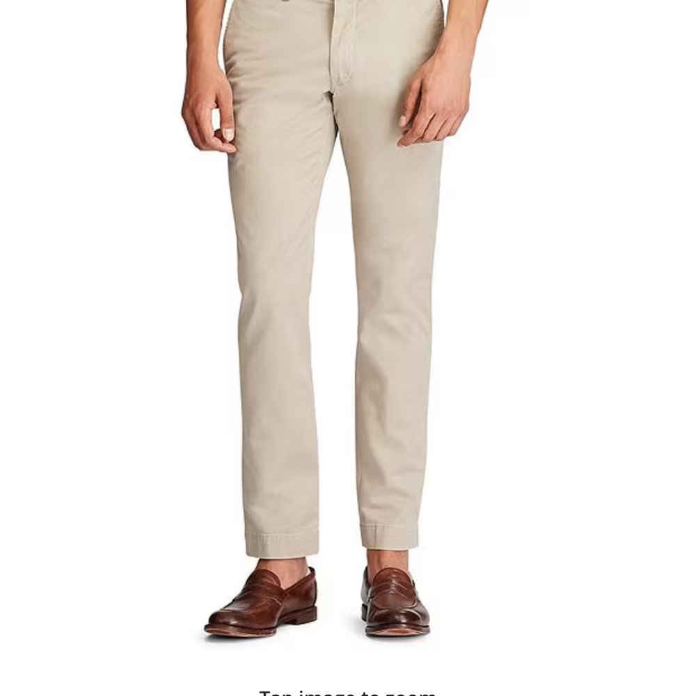Ralph Lauren stretch slim fit khakis
